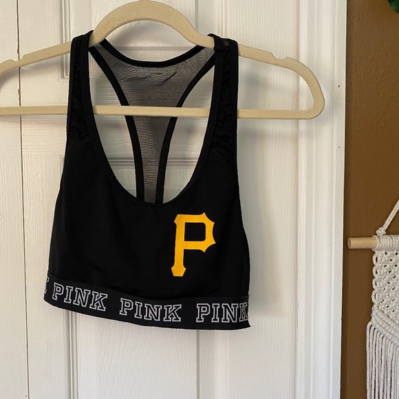 PINK Victoria's Secret Other - NWOT Pittsburg Pirates X PINK Sports Bra | Size S
